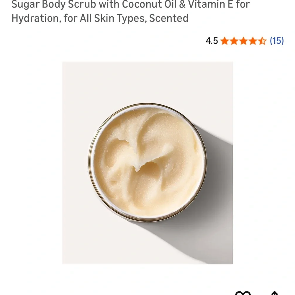 NEW Vitamin E infused Borghese Rinfrescante Sugar Body Polish - Exfoliating
